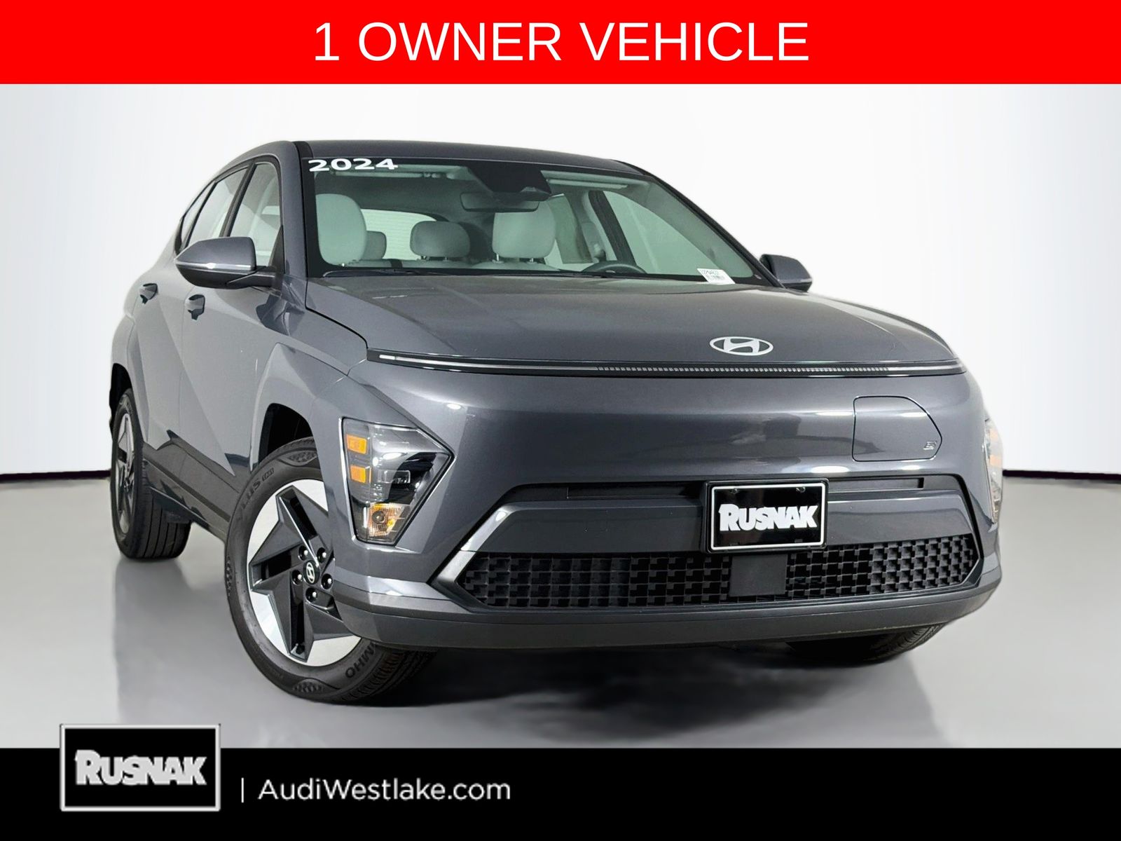 Ecotronic Gray Pearl 2024 Hyundai Kona Electric SUV / Crossover Front-Wheel Drive Automatic