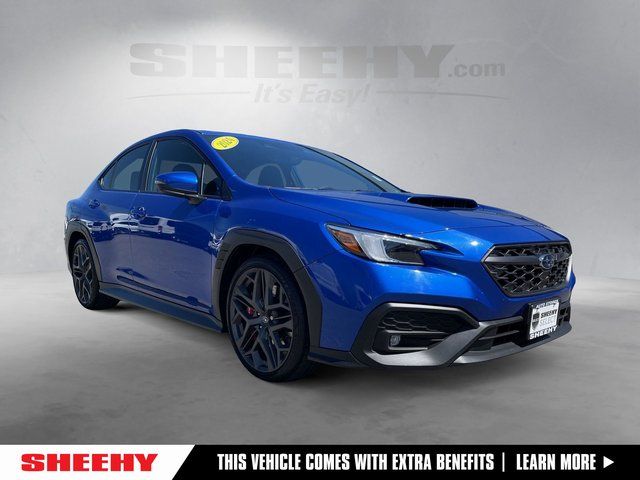 Sapphire Blue Pearl 2024 Subaru WRX TR AWD Sedan All-Wheel Drive 6-Speed Manual