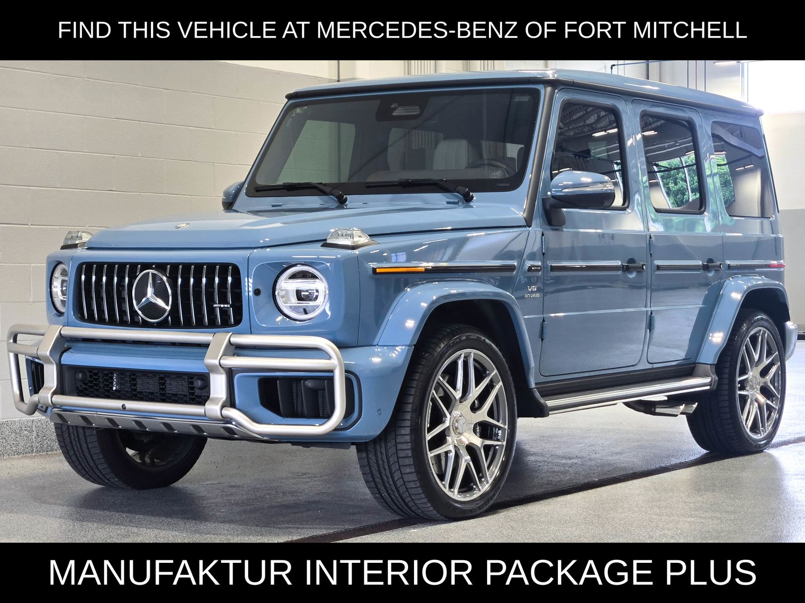MANUFAKTUR Signature China Blue 2026 Mercedes-Benz G-Class AMG G 63 4MATIC SUV / Crossover All-Wheel Drive 9-Speed Automatic