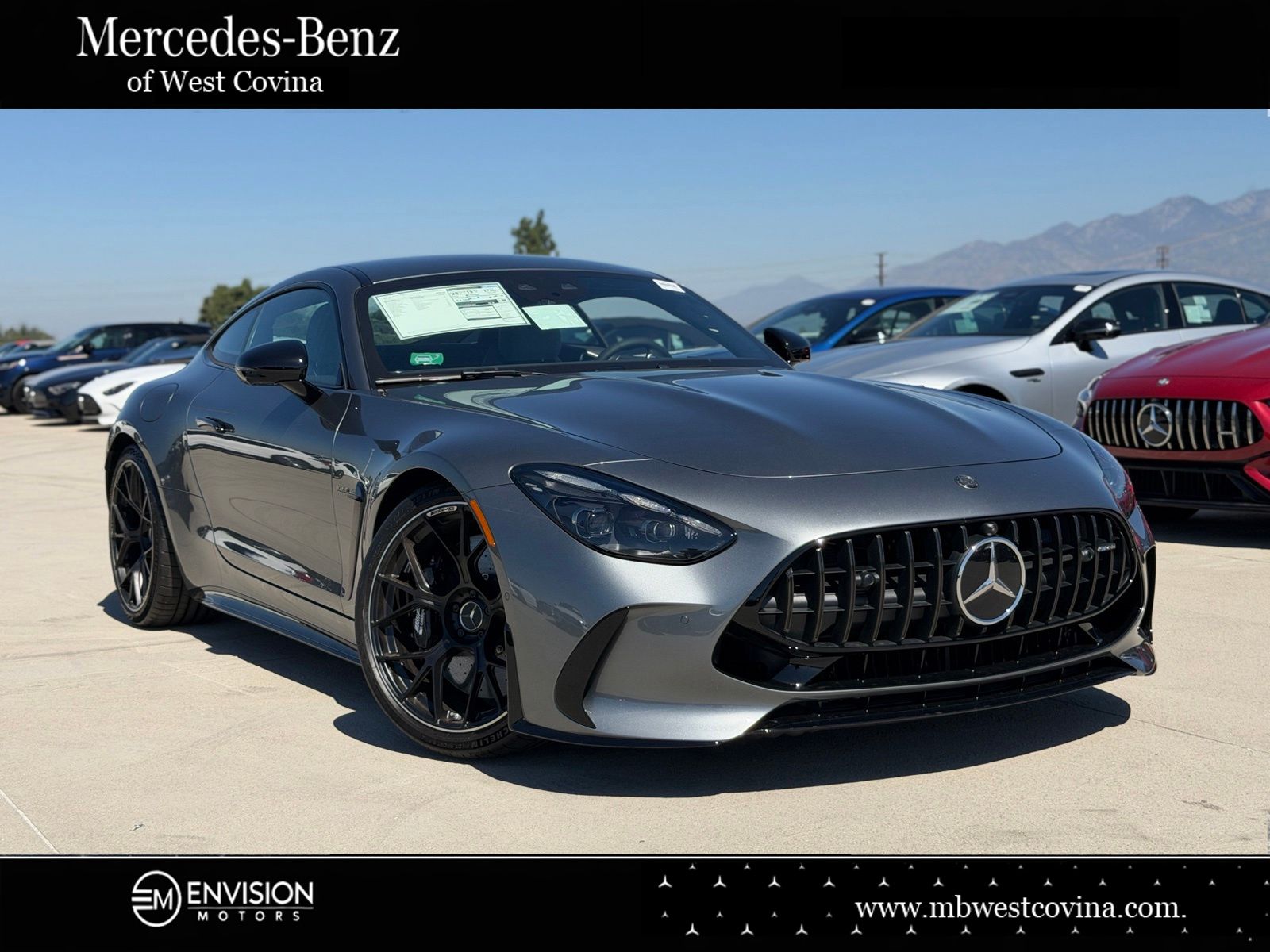 Gray 2026 Mercedes-Benz AMG GT Coupe All-Wheel Drive 9-Speed Automatic