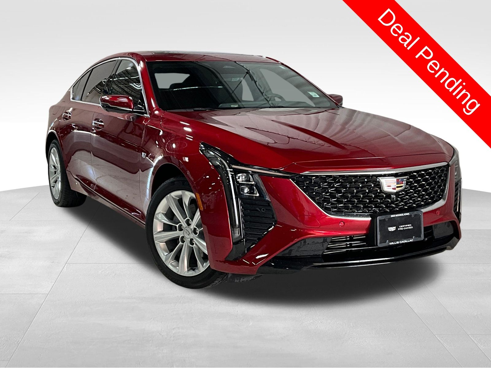 Radiant Red Tintcoat 2026 Cadillac CT5 Sedan All-Wheel Drive Automatic
