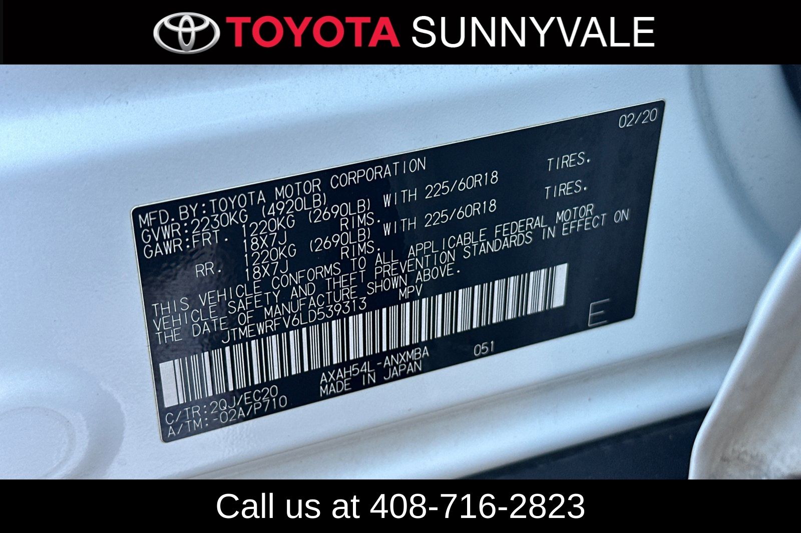 Used 2020 Toyota RAV4 Hybrid SUV