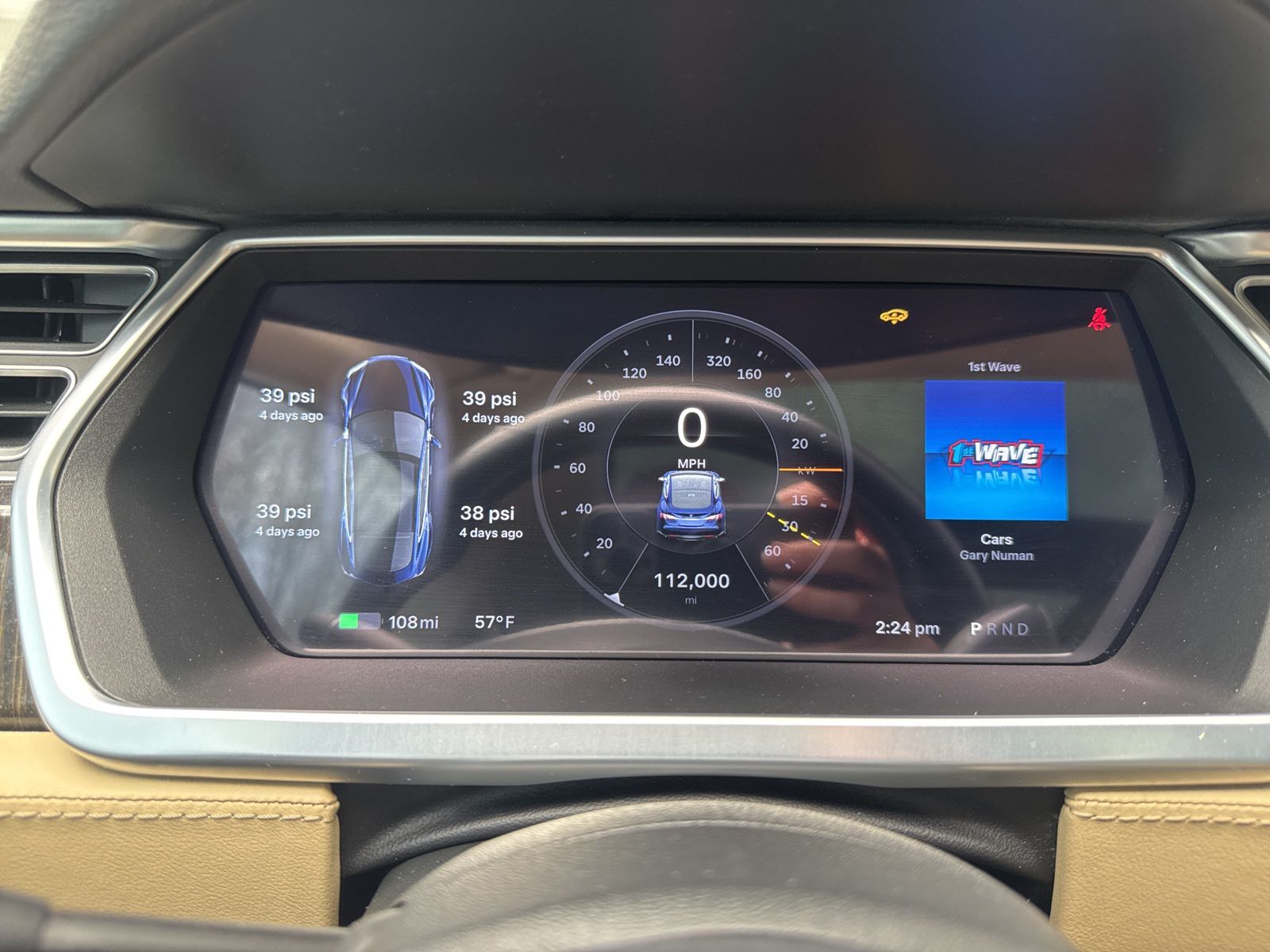 Used 2013 Blue Metallic Tesla Performance image 5