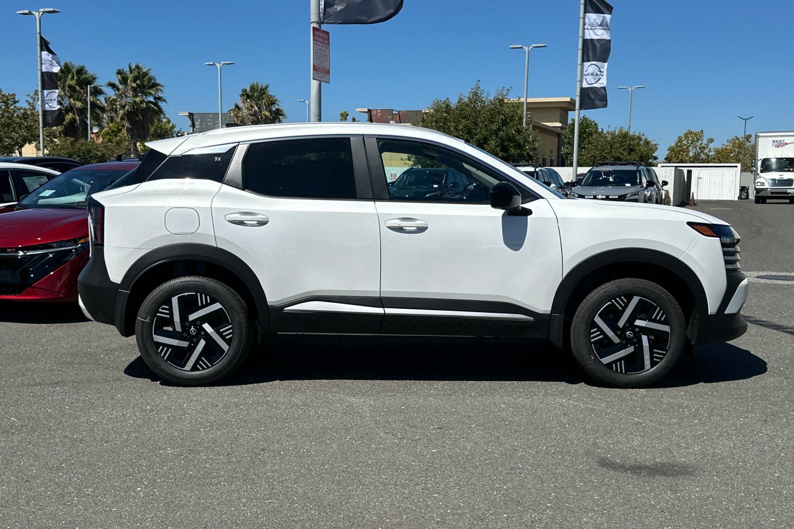 New 2026 White Nissan SV image 3