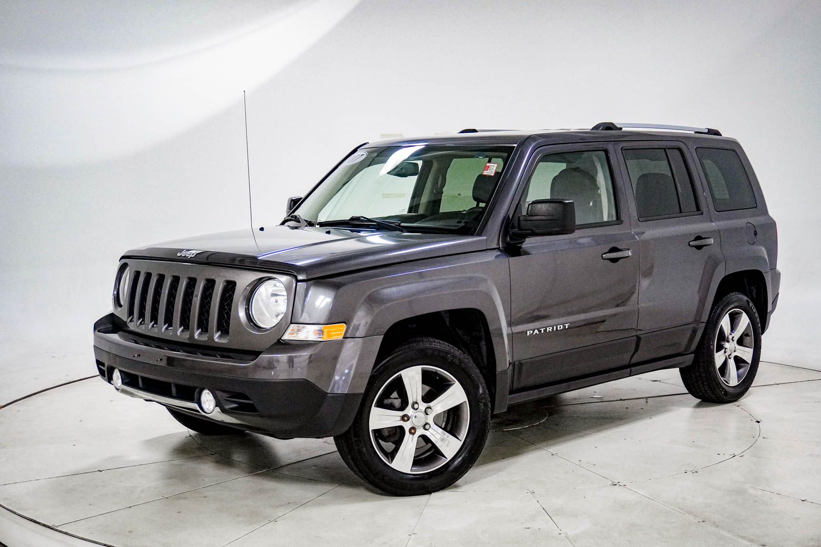 Gray (Granite Crystal Metallic Clearcoat) 2017 Jeep Patriot High Altitude 4WD SUV / Crossover Four-Wheel Drive 6-Speed Automatic