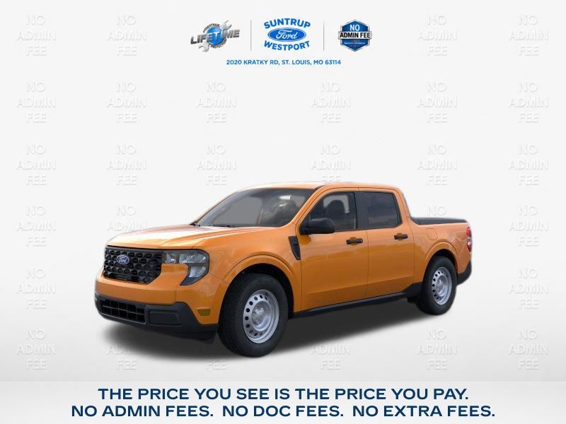 Orange 2026 Ford Maverick Pickup Truck All-Wheel Drive 8-Speed Automatic