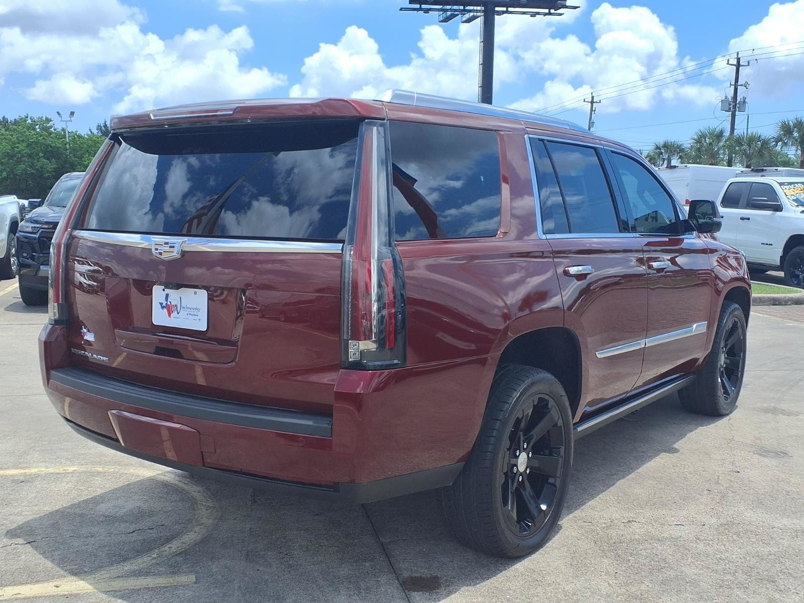 2020 Cadillac Escalade Premium Luxury Red at Emmons Autoplex