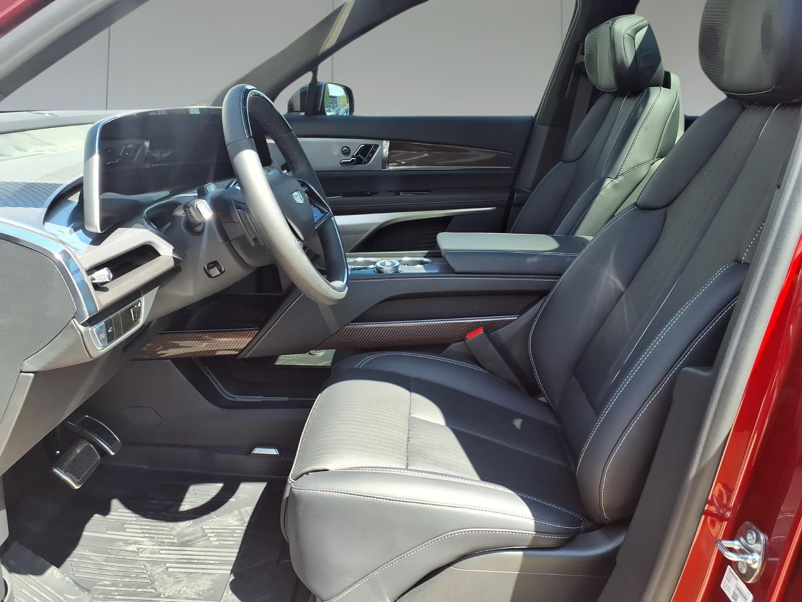 2026 Cadillac VISTIQ Sport Red at Tom Peacock Cadillac