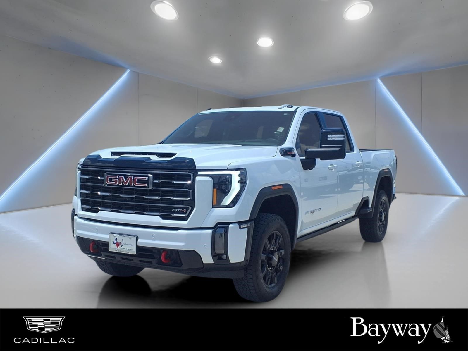 2024 GMC Sierra 2500HD AT4 White at Central Houston Nissan