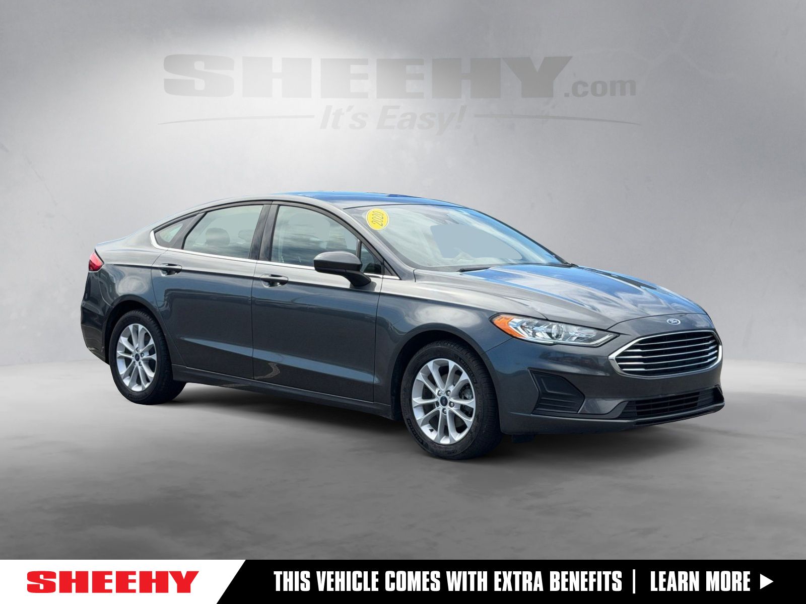 Gray (Magnetic Metallic) 2020 Ford Fusion Sedan Front-Wheel Drive 6-Speed Automatic