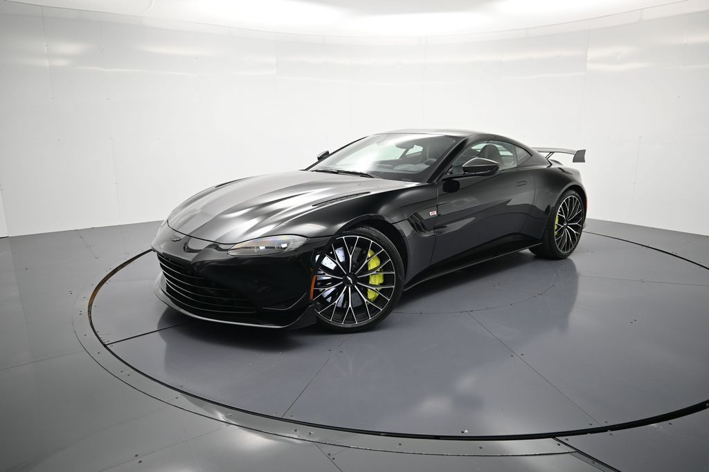Black 2023 Aston Martin Vantage Coupe Rear-Wheel Drive 8-Speed Automatic