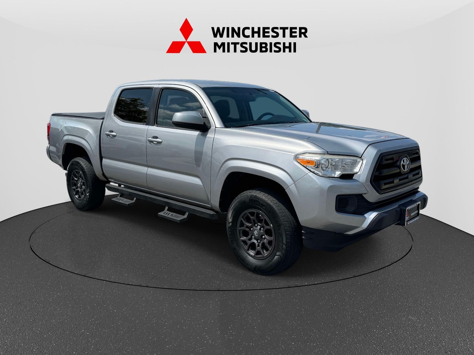Silver Sky Metallic 2016 Toyota Tacoma Pickup Truck Four-Wheel Drive 6-Speed Automatic
