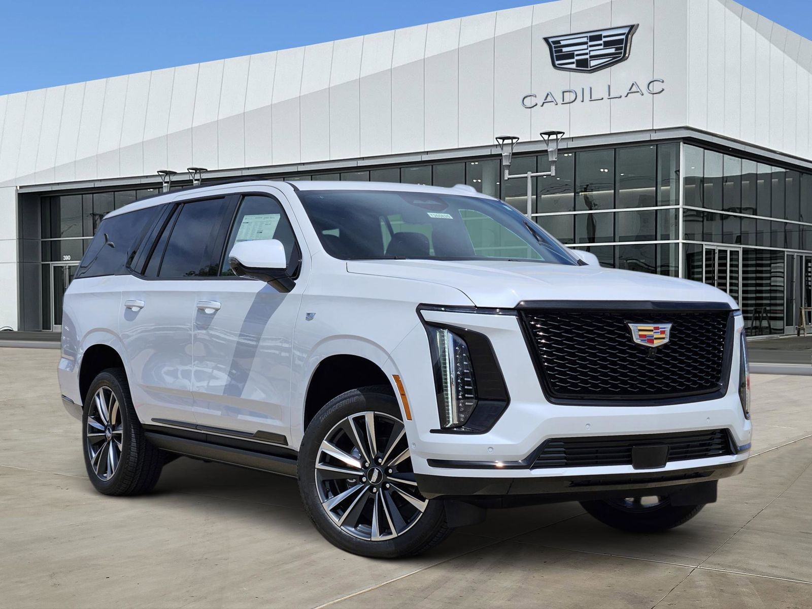 Vibrant White Tricoat 2026 Cadillac Escalade Sport 4WD SUV / Crossover Four-Wheel Drive