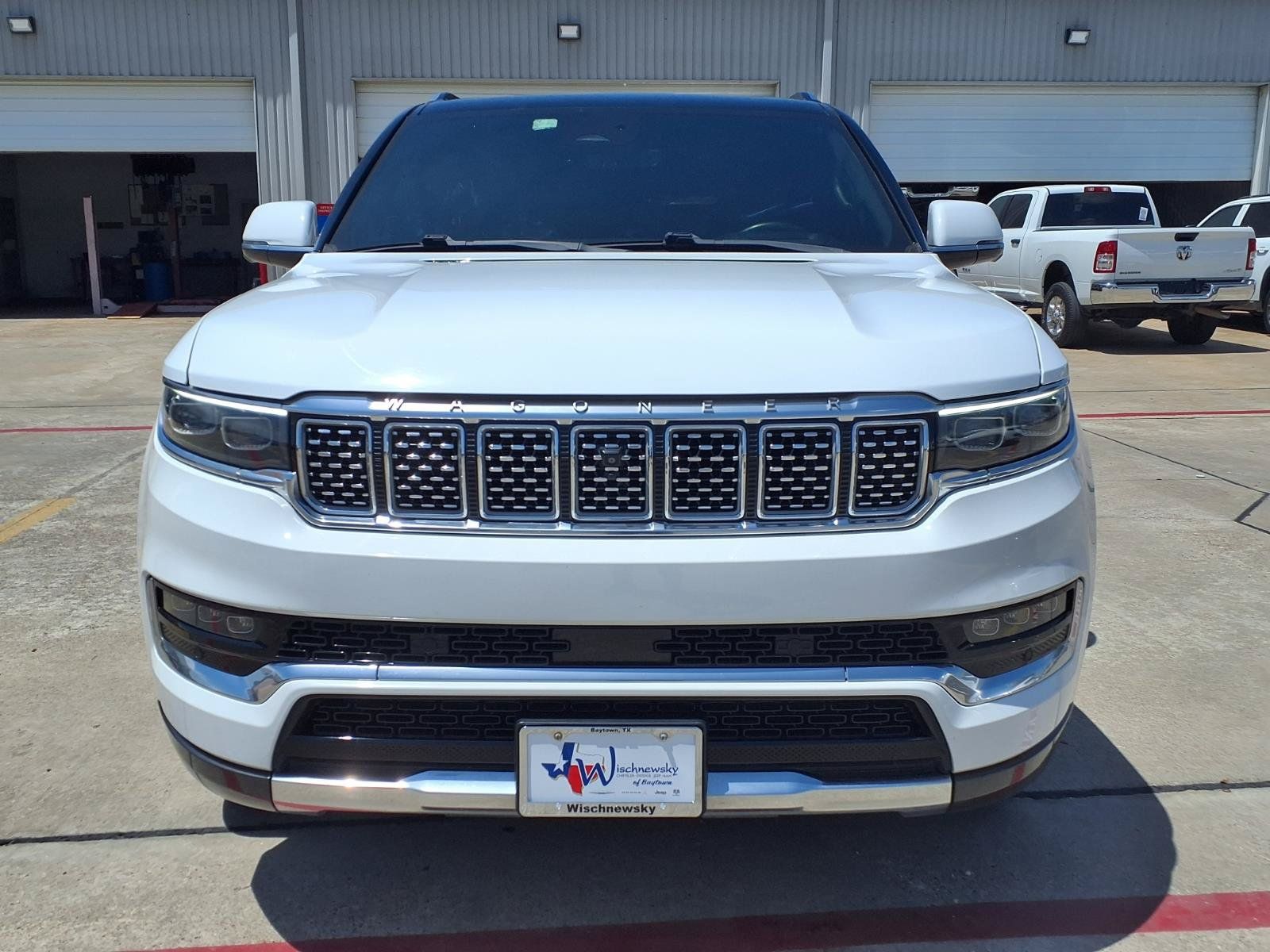 2022 Jeep Grand Wagoneer Series I White at South Houston Nissan