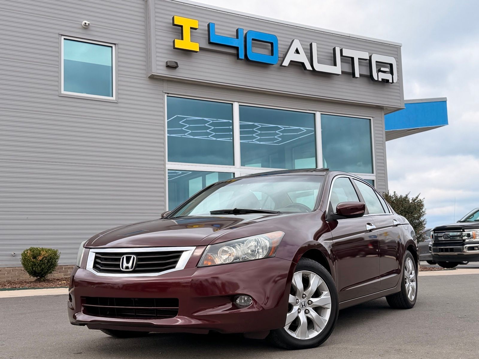 Basque Red Pearl 2010 Honda Accord Sedan Front-Wheel Drive 5-Speed Automatic Overdrive