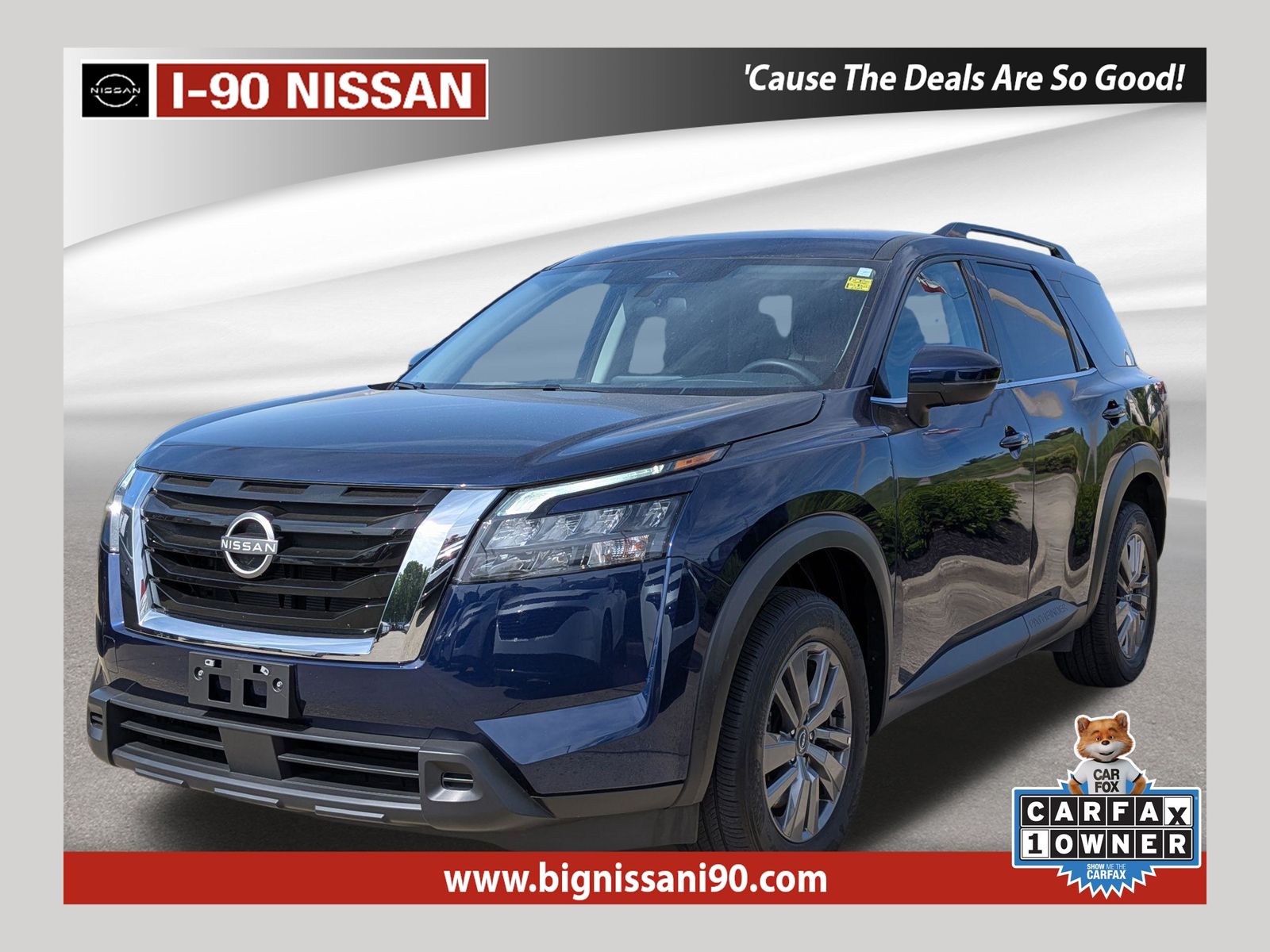 Deep Ocean Blue 2025 Nissan Pathfinder SV FWD SUV / Crossover Front-Wheel Drive 9-Speed Automatic