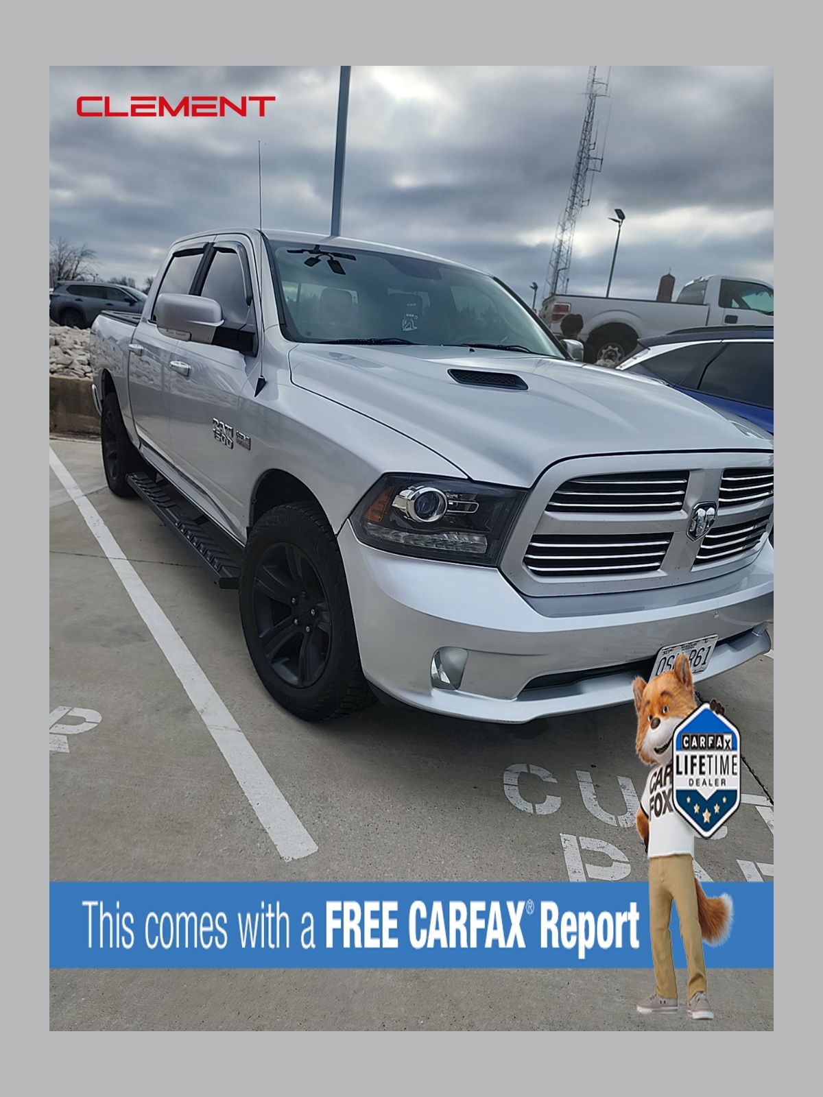 2016 RAM 1500 Sport Crew Cab 4WD