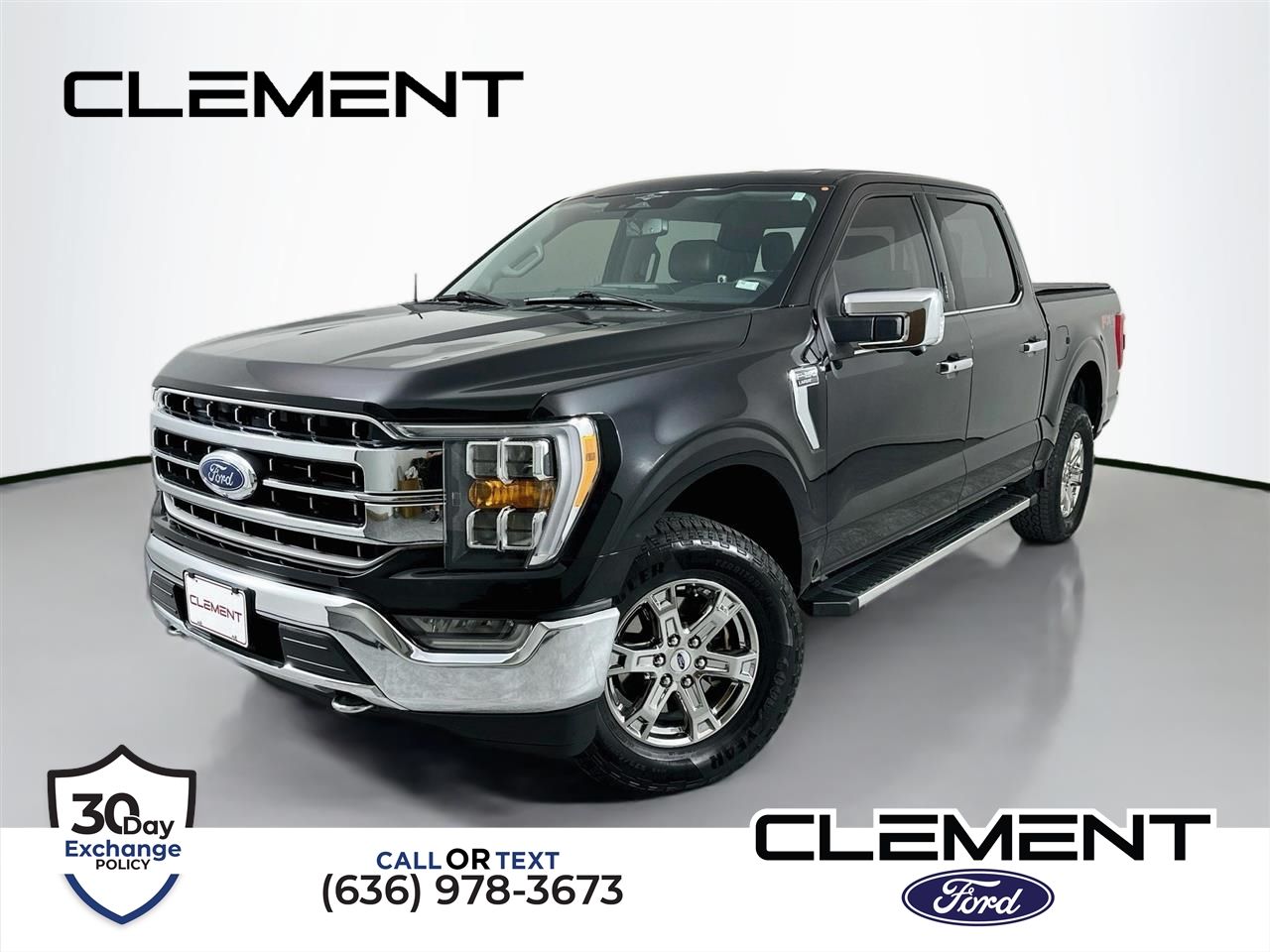 Agate Black Metallic 2023 Ford F-150 Pickup Truck Four-Wheel Drive Automatic