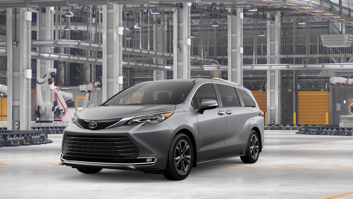 Heavy Metal 2026 Toyota Sienna Minivan All-Wheel Drive Continuously Variable Transmission