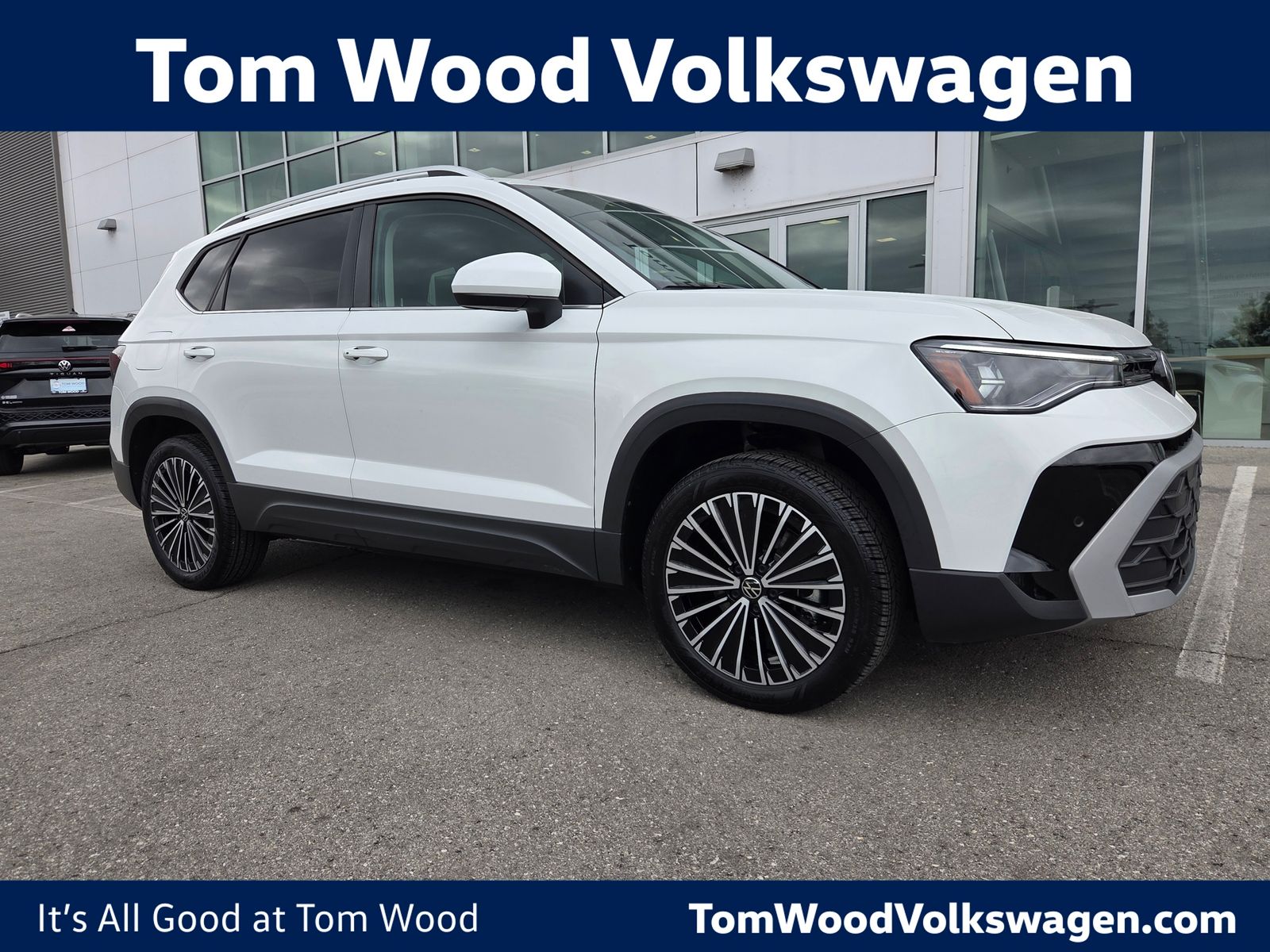 used 2025 Volkswagen Taos car, priced at $24,450