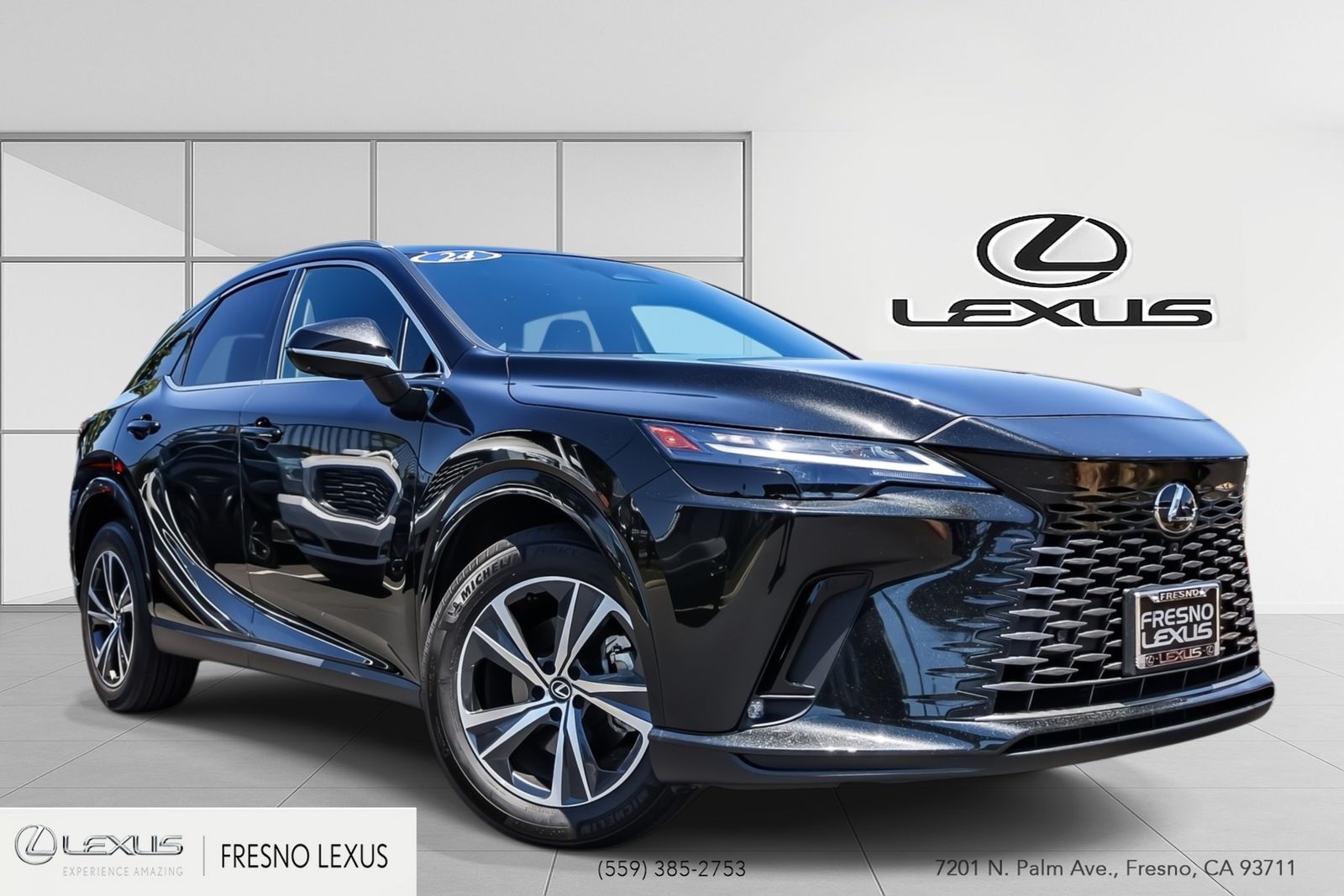 Black (Caviar) 2024 Lexus RX SUV / Crossover All-Wheel Drive 8-Speed Automatic