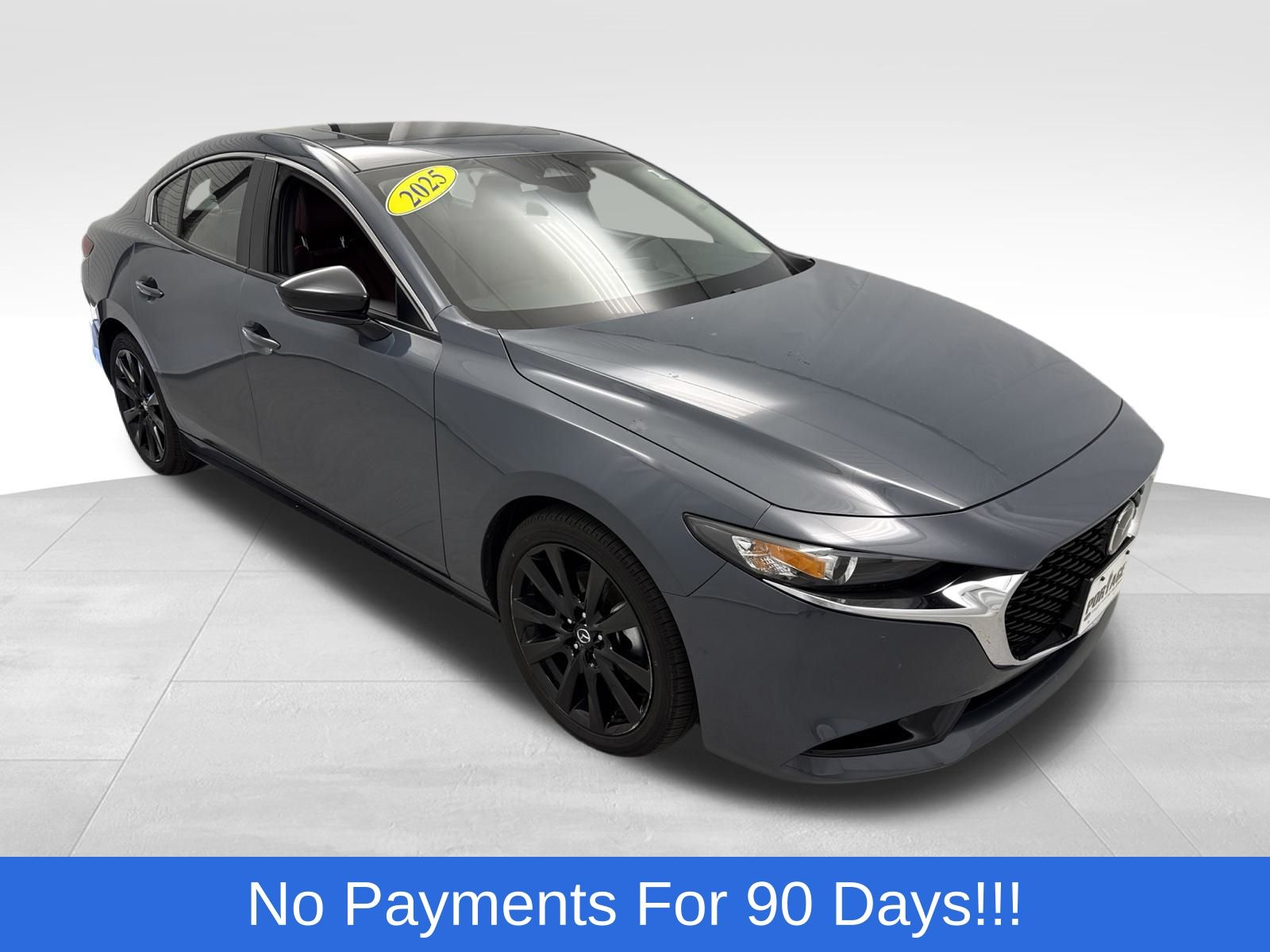 Polymetal Gray Metallic 2025 Mazda MAZDA3 Sedan All-Wheel Drive 6-Speed Automatic