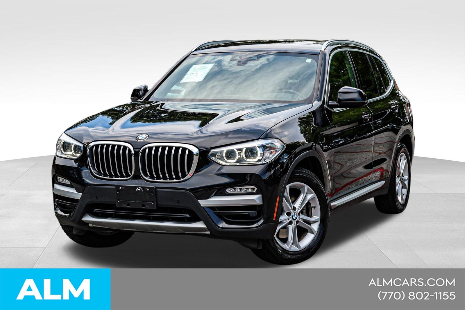 Jet Black 2019 BMW X3 SUV / Crossover All-Wheel Drive 8-Speed Automatic