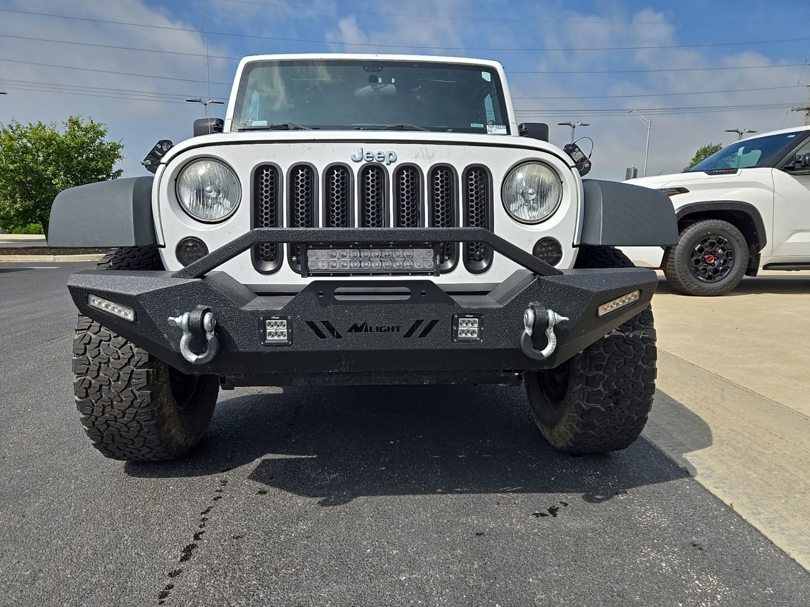 used 2014 Jeep Wrangler car, priced at $12,949