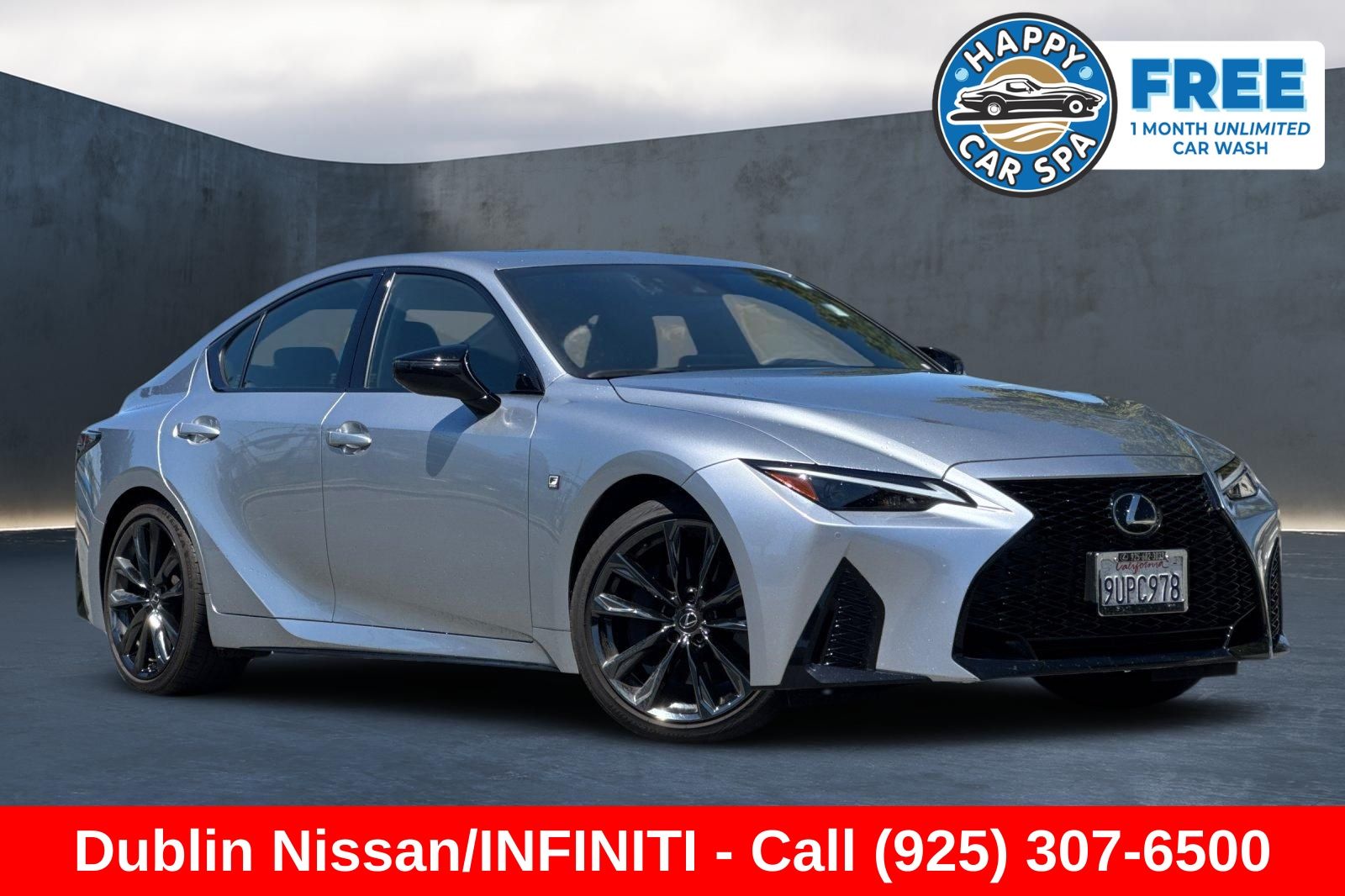 Iridium 2025 Lexus IS Sedan Rear-Wheel Drive 8-Speed Automatic