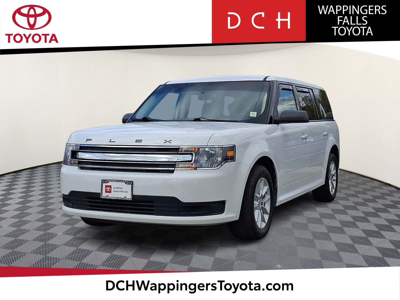 Oxford White 2015 Ford Flex SE SUV / Crossover Front-Wheel Drive 6-Speed Automatic