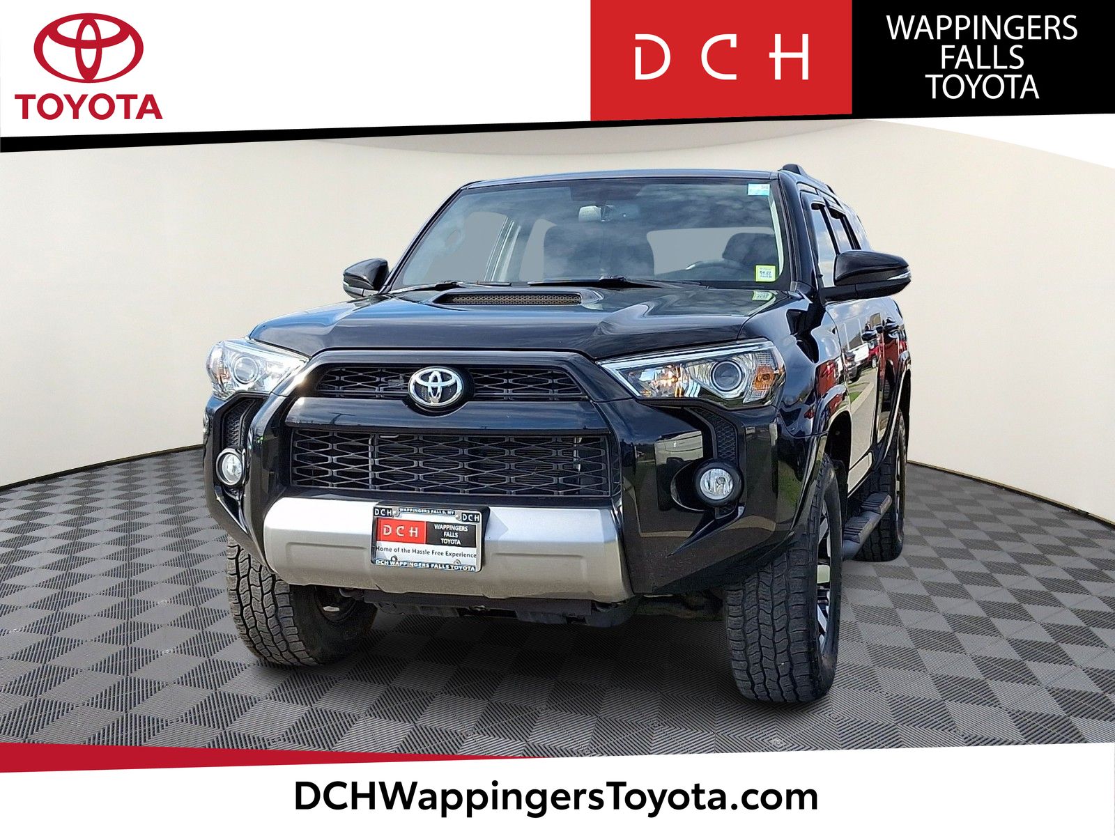 Midnight Black Metallic 2019 Toyota 4Runner TRD Off-Road Premium 4WD SUV / Crossover Four-Wheel Drive 5-Speed Automatic Overdrive