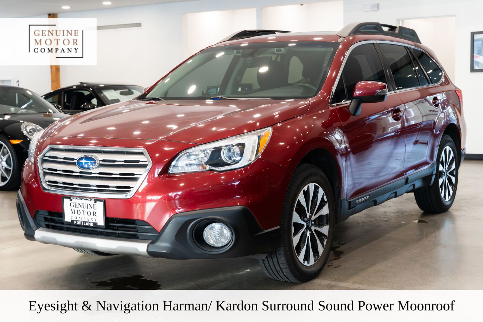Venetian Red Pearl 2017 Subaru Outback 2.5i Limited AWD Wagon All-Wheel Drive Continuously Variable Transmission