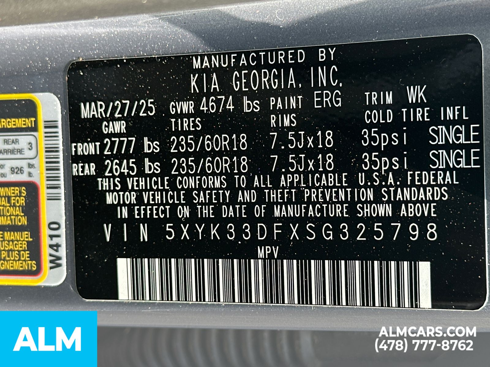 Used 2025 Silver Kia EX image 37