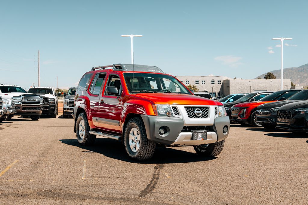 Lava Red 2013 Nissan Xterra SUV / Crossover Four-Wheel Drive 5-Speed Automatic