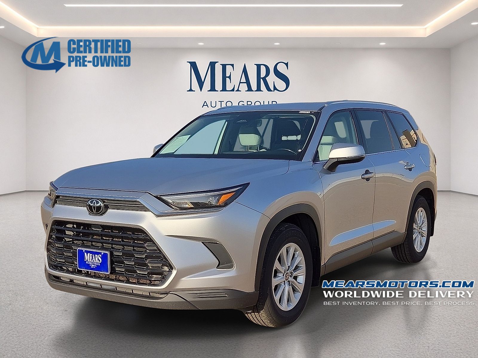 Celestial Silver Metallic 2024 Toyota Grand Highlander SUV / Crossover Front-Wheel Drive 8-Speed Automatic