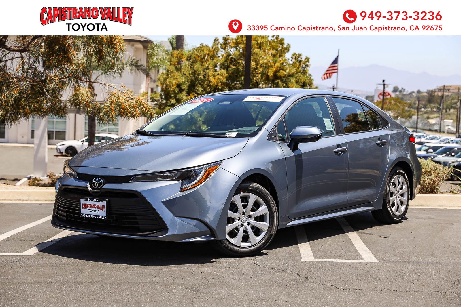 Celestite 2024 Toyota Corolla Sedan Front-Wheel Drive Continuously Variable Transmission