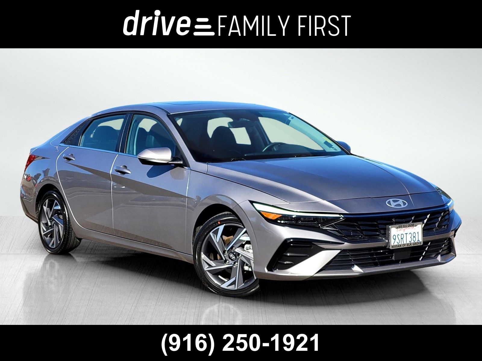 Fluid Metal 2025 Hyundai Elantra Sedan Front-Wheel Drive Continuously Variable Transmission