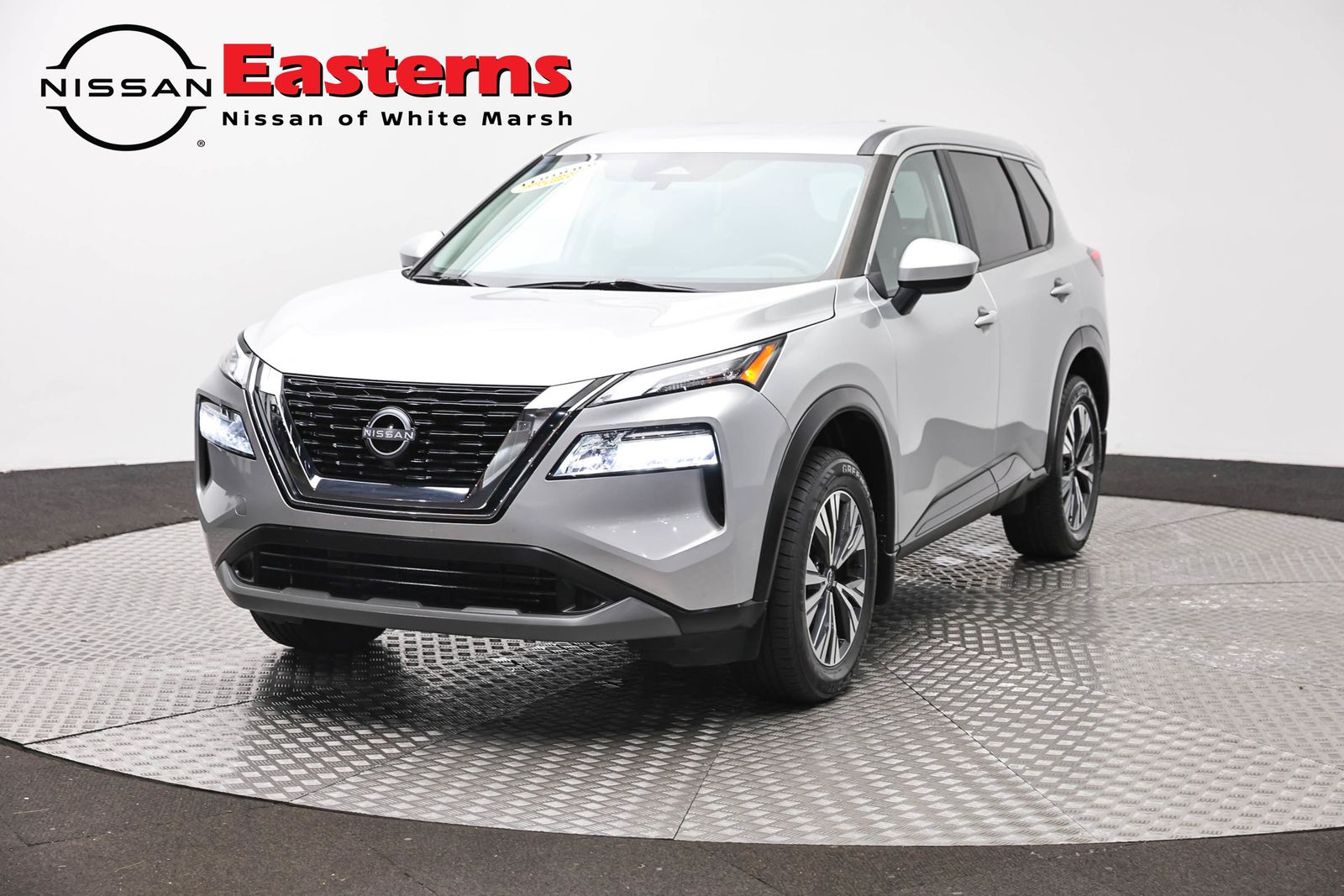 Brilliant Silver Metallic 2023 Nissan Rogue SUV / Crossover All-Wheel Drive Continuously Variable Transmission