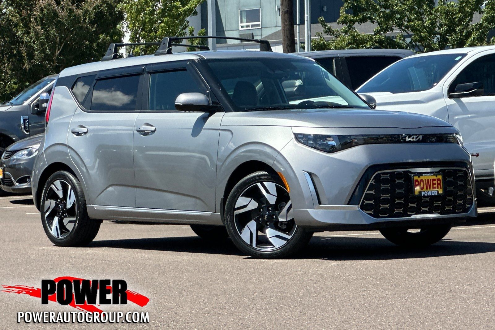 Steel Gray 2025 Kia Soul SUV / Crossover Front-Wheel Drive Continuously Variable Transmission