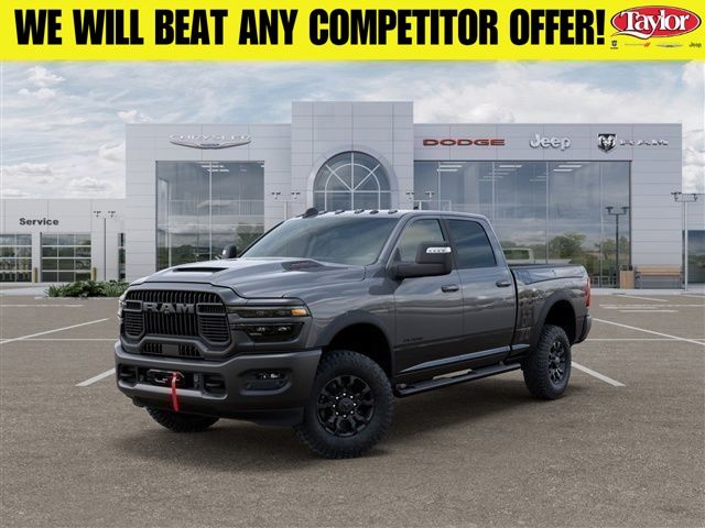 Ceramic Gray Clearcoat 2026 RAM 2500 Pickup Truck Four-Wheel Drive 8-Speed Automatic