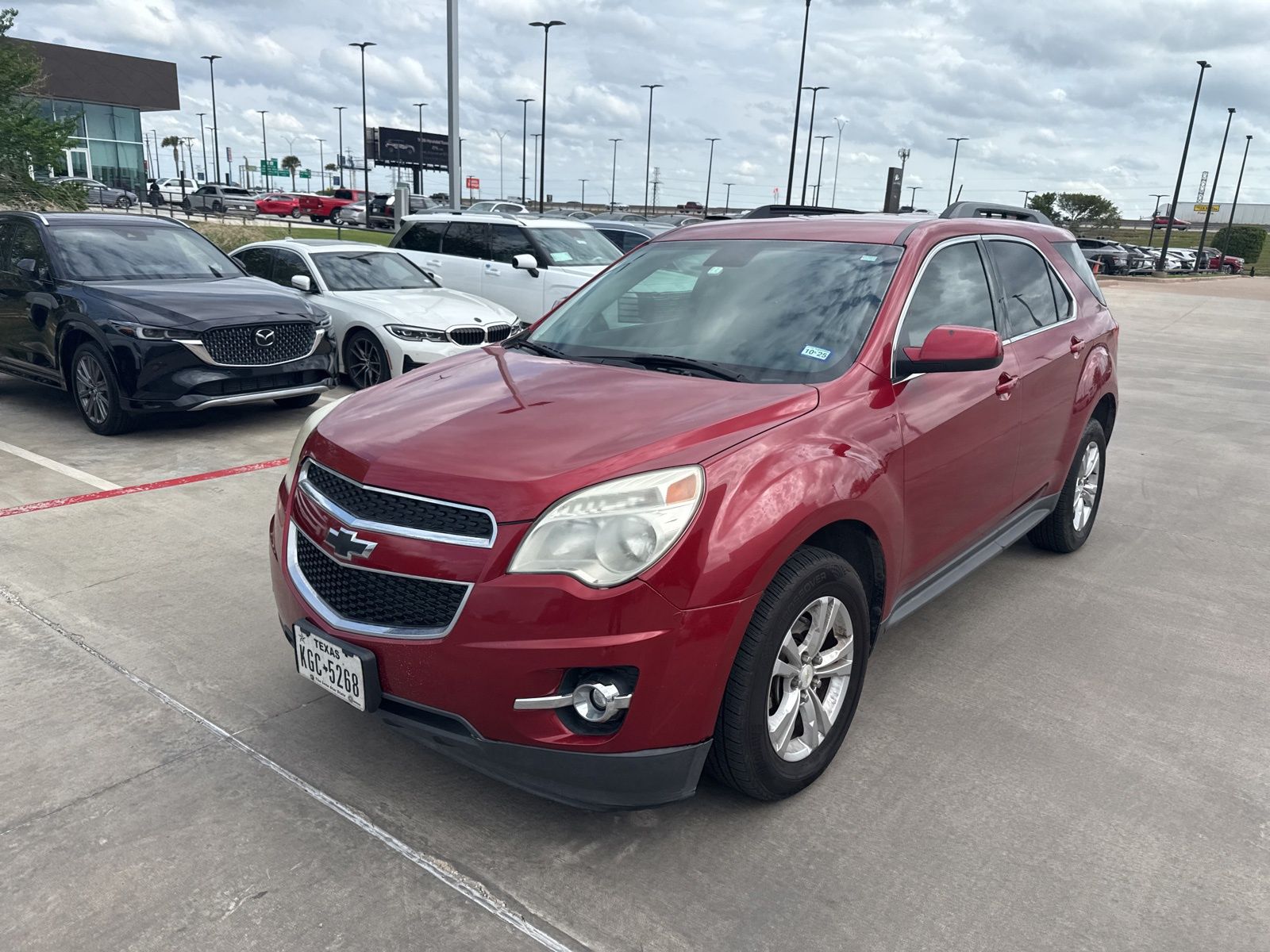 Crystal Red Tintcoat 2013 Chevrolet Equinox 1LT FWD SUV / Crossover Front-Wheel Drive 6-Speed Automatic Overdrive