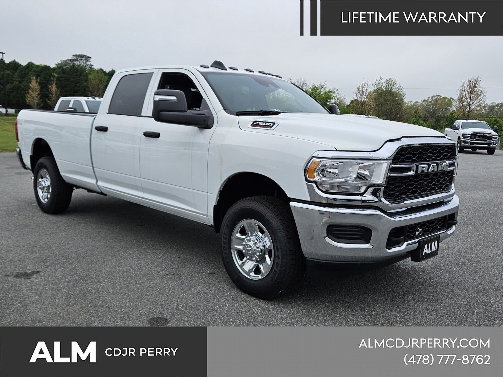 New 2024 Bright White Clear-Coat Exterior Paint RAM Tradesman image 19