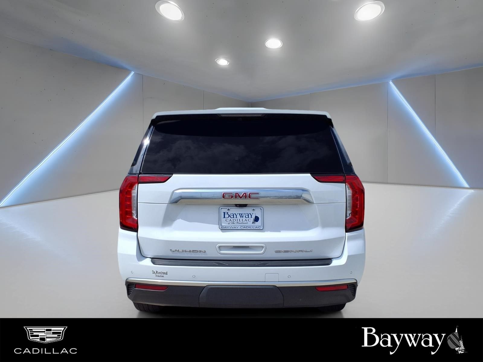 2023 GMC Yukon Denali White at DeMontrond Automotive Group