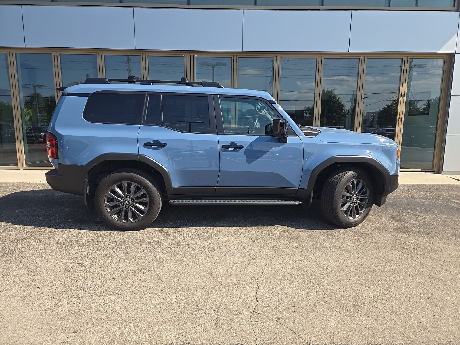 Heritage Blue 2025 Toyota Land Cruiser SUV / Crossover Four-Wheel Drive 8-Speed Automatic