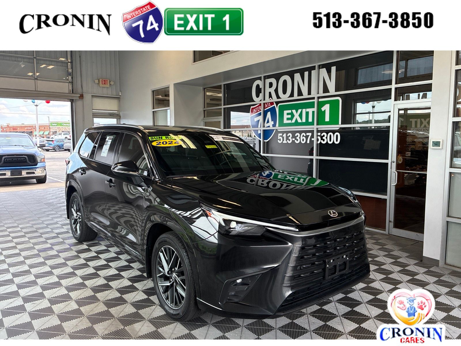 Black (Caviar) 2024 Lexus TX SUV / Crossover All-Wheel Drive 8-Speed Automatic