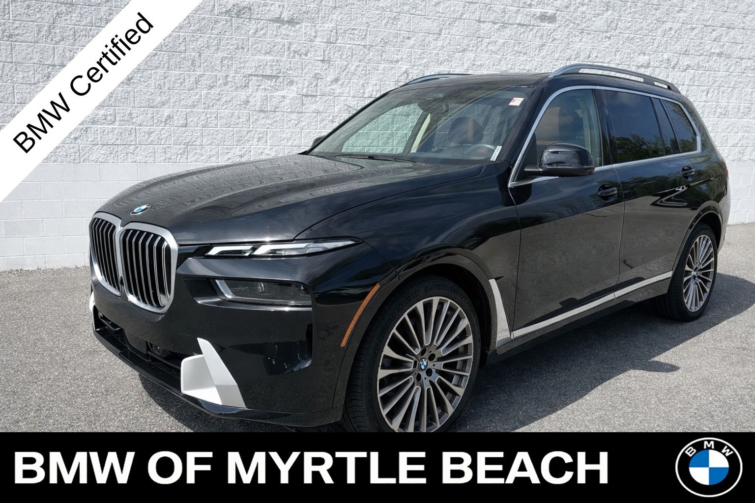 Black 2024 BMW X7 xDrive40i AWD SUV / Crossover All-Wheel Drive 8-Speed Automatic