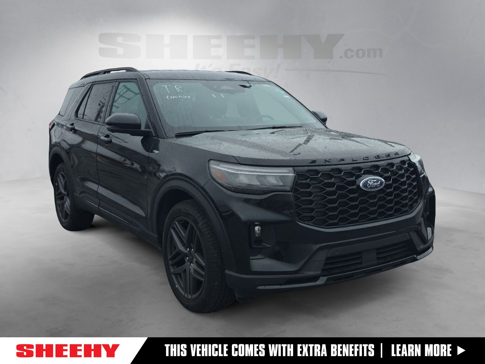 Black Metallic 2025 Ford Explorer SUV / Crossover All-Wheel Drive Automatic