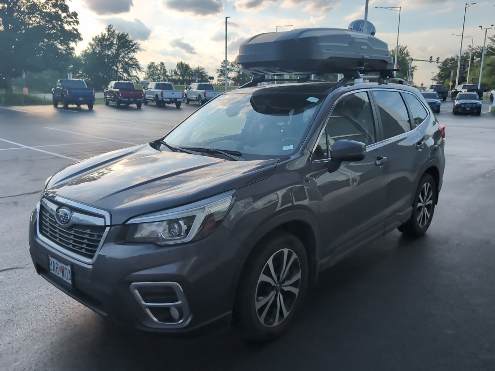 Gray Metallic 2020 Subaru Forester 2.5i Limited AWD SUV / Crossover All-Wheel Drive Continuously Variable Transmission