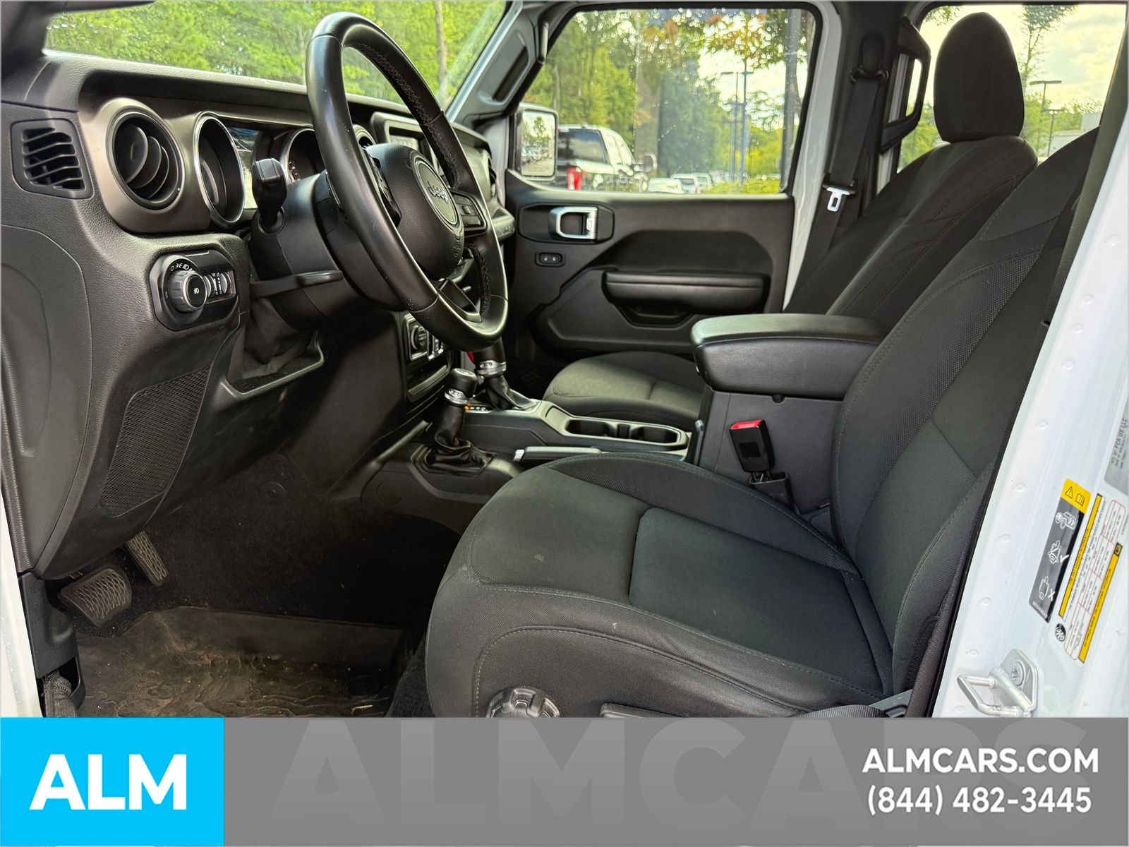 Used 2020 Bright White Clearcoat Jeep Unlimited Sport S image 14