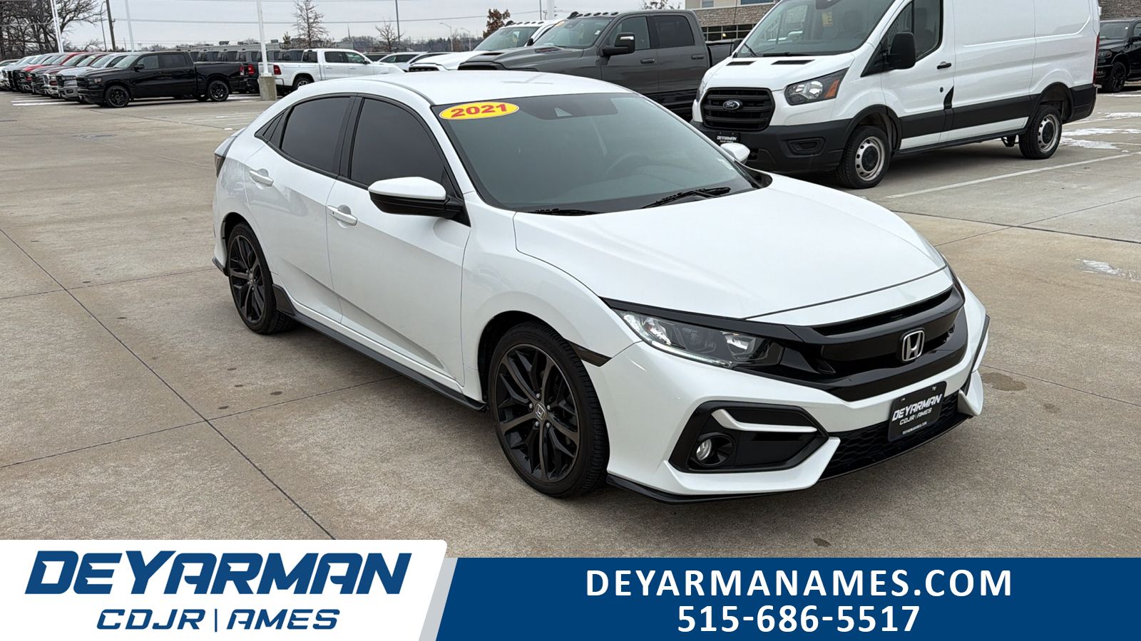 2021 Honda Civic Hatchback Sport FWD